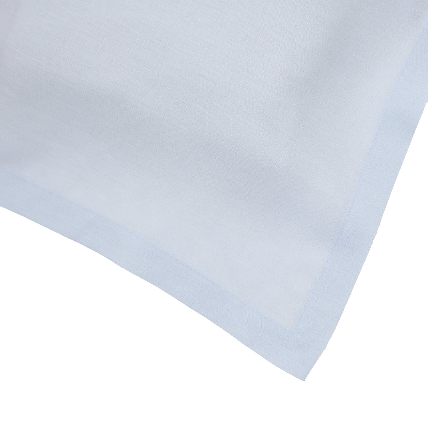 Sky Blue Linen Table Runner 14x126 Inches - Premium Italian Linen Fabric Handmade in USA - Elegant Dining Table Decor for Weddings, Dinner Parties & Home Decor