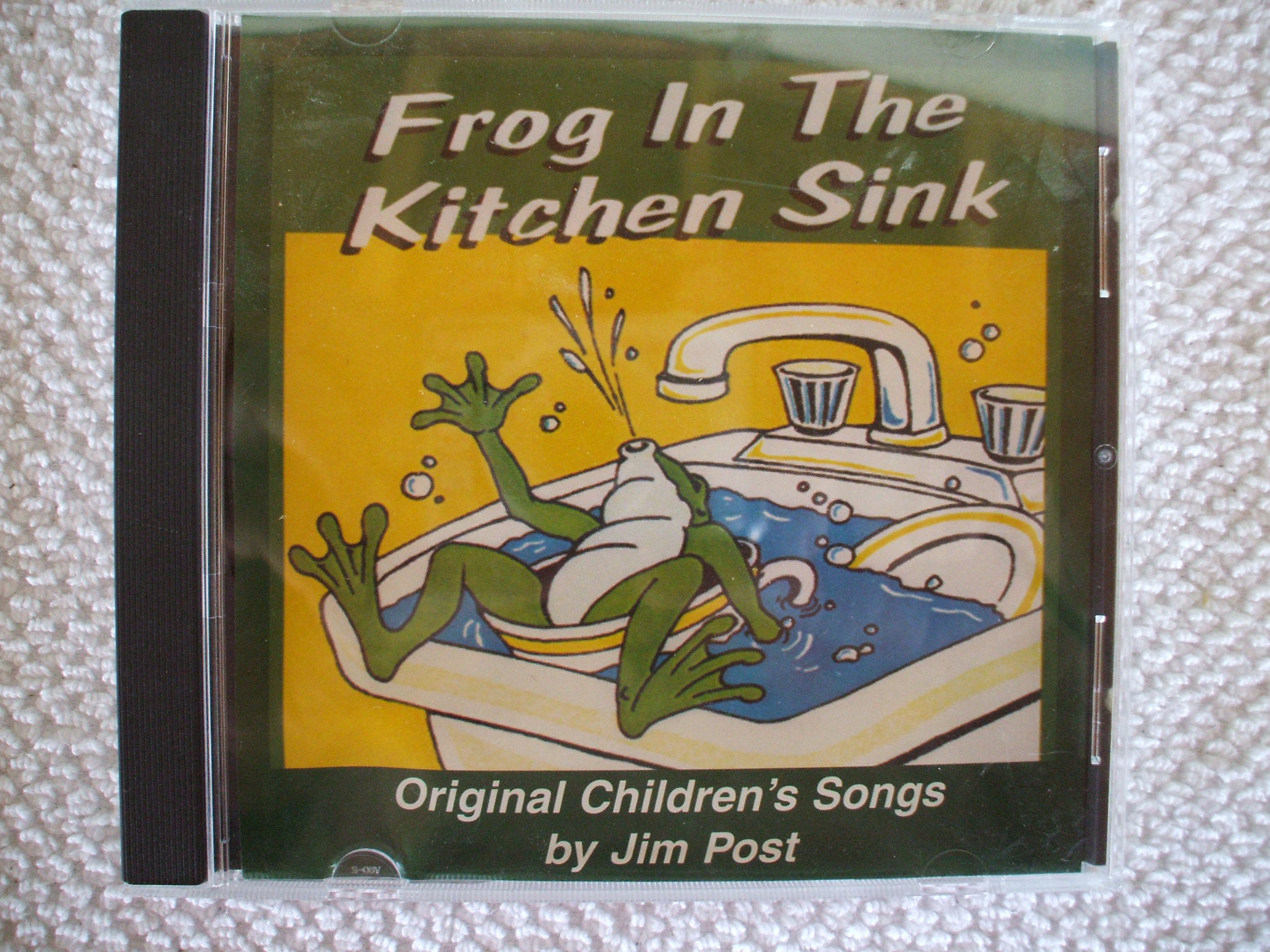 Funny Frog Kitchen Sink Strainer - Cute Drain Cover for Bathroom & Kitchen Sink - Perfect for Home Decor, Gag Gift, and Practical Use