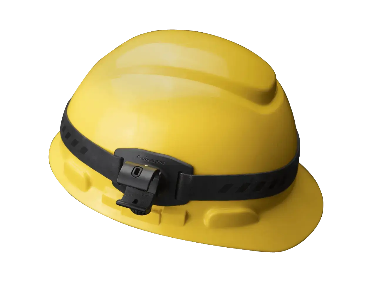 ALD 05 Helmet Flashlight Mount - Secure Headlamp Holder for Bike, Mining & Construction Helmets - Perfect for Cycling, Night Work & Outdoor Adventures