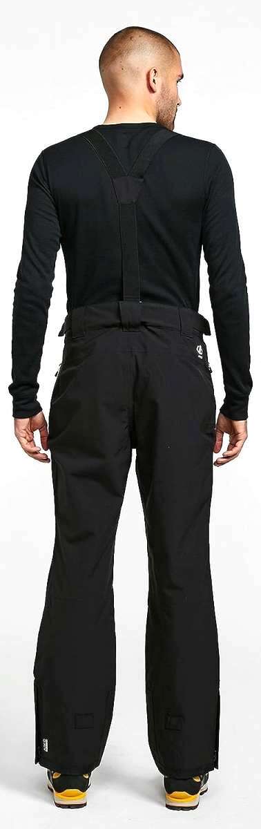 Dare2B Achieve Insulated Bib Pants for Men & Women - Waterproof Snow Pants for Skiing, Snowboarding & Winter Outdoor Activities (2023 Edition)