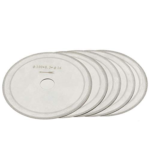 4 Inch Diamond Circular Saw Blade - Ultra Thin & High Hardness for Cutting Stone, Gemstones, Ceramics - Perfect for Jewelry Making, DIY Crafts & Precision Stone Work