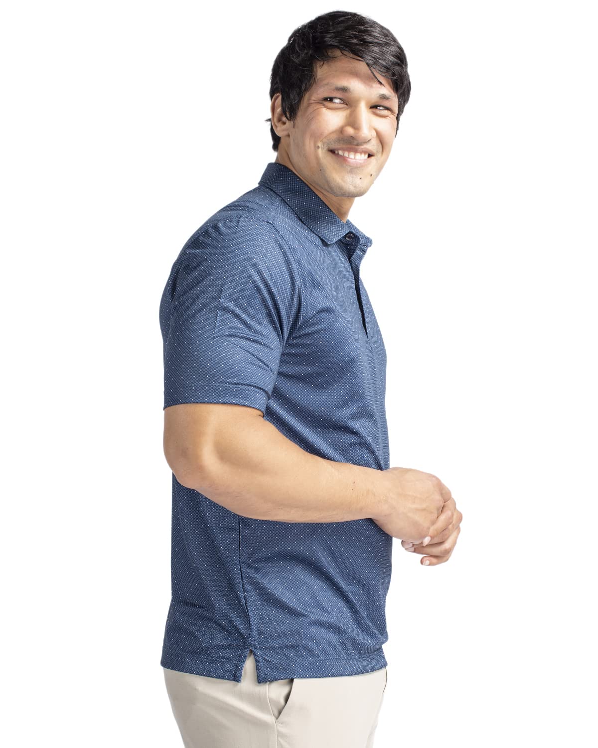 Cutter & Buck Men's Performance Polo Shirt - Moisture Wicking Golf & Casual Wear - Breathable Quick-Dry Active Shirt for Work, Travel & Outdoor Activities