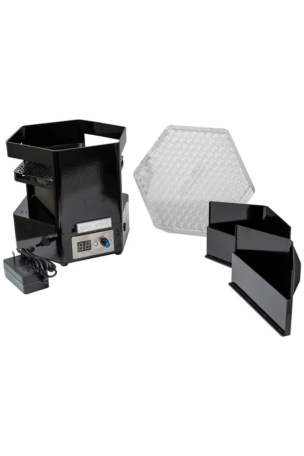 King Kone Version 2 Pre Roll 169 Cone Filling Machine - Premium Herbal Grinder & Filler for Perfect Joints - Ideal for Home Use, Dispensaries & Smoke Shops