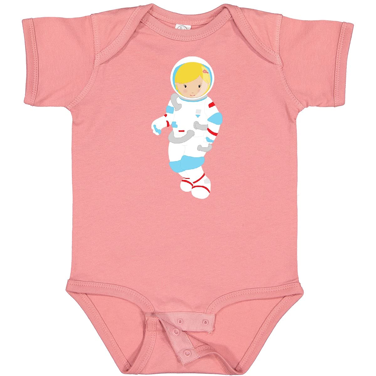 Inktastic Astronaut Girl Baby Bodysuit - Cute Cosmonaut Space Flight Outfit for Infants | Perfect for Space-Themed Parties & Everyday Wear