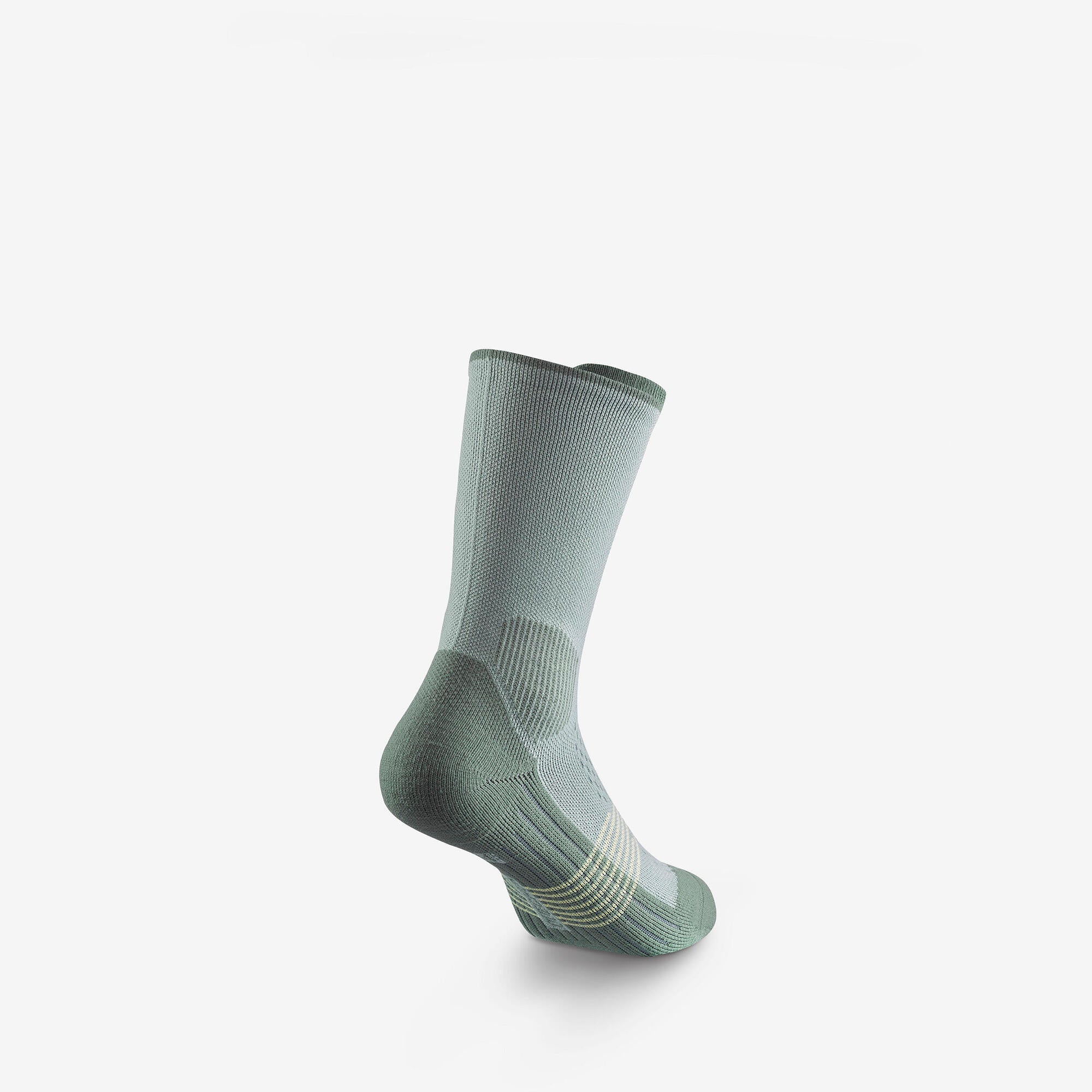 Quechua Kids' Hike 500 Crew Hiking Socks 2 Pack - Moisture-Wicking & Breathable for Outdoor Adventures, Camping & Trail Running