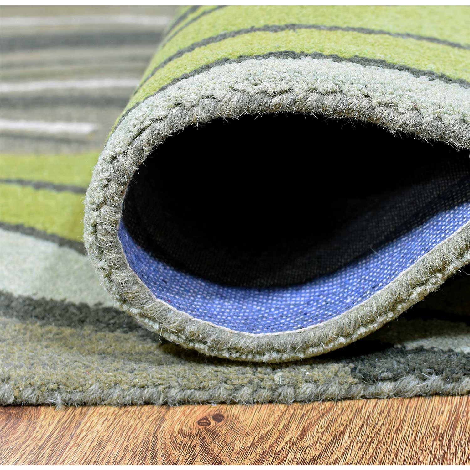Solstice Hand Tufted Rug - Soft Bohemian Area Rug for Living Room, Bedroom - Premium Wool Carpet for Home Decor