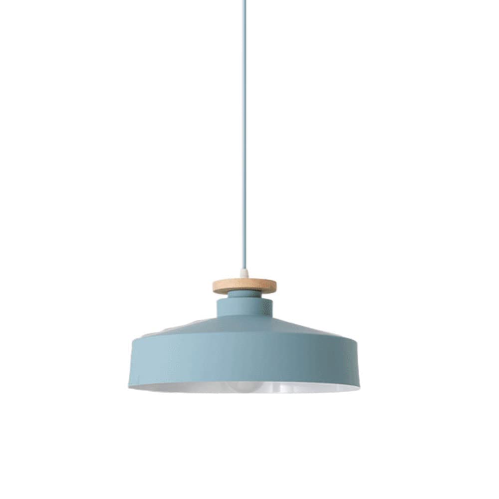 Modern Crystal Chandelier - Macaron Color Industrial Pendant Lamp with E27 Base, Metal Ceiling Lighting Fixture for Living Room, Kitchen Island, Dining Room & Warehouse Decor | Elegant Home & Office Lighting Solution