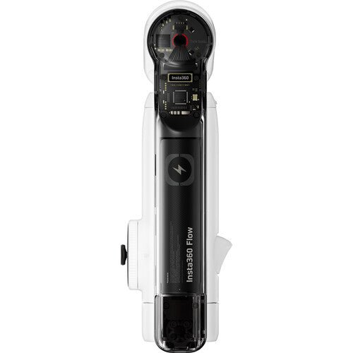 Insta360 Flow Smartphone Gimbal Stabilizer - 3-Axis Stabilization for iPhone & Android - Vlogging, Live Streaming & Content Creator Kit (White) - Perfect for Travel, YouTube & Social Media Videos