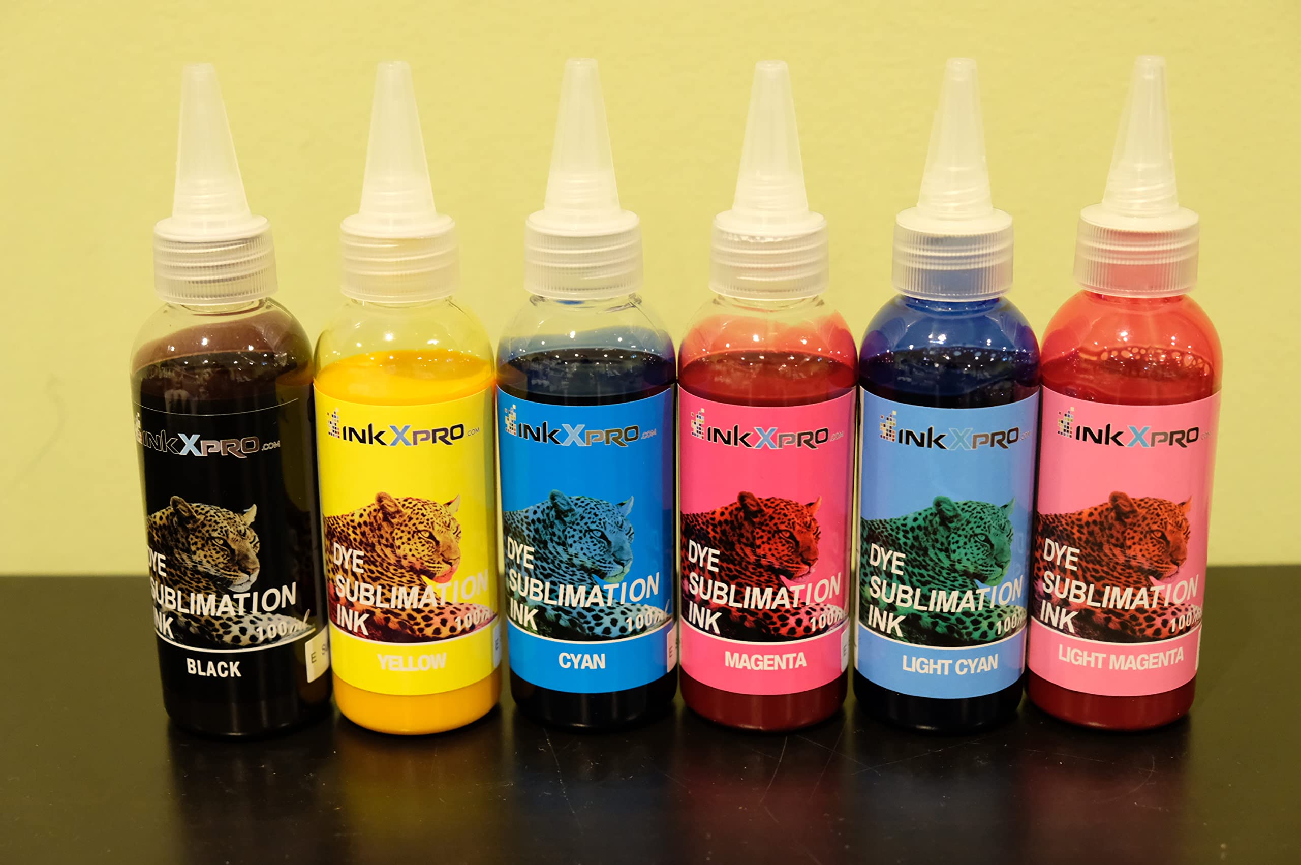 INKXPRO 600ml Sublimation Ink for Epson Printers (Artisan 1430, Stylus Photo 1400, T50, L800, L805, 837, 730, 835, 810, 1500W, RX560, RX580) - Heat Transfer Ink for DIY T-Shirts, Mugs, Pillows & Custom Gifts