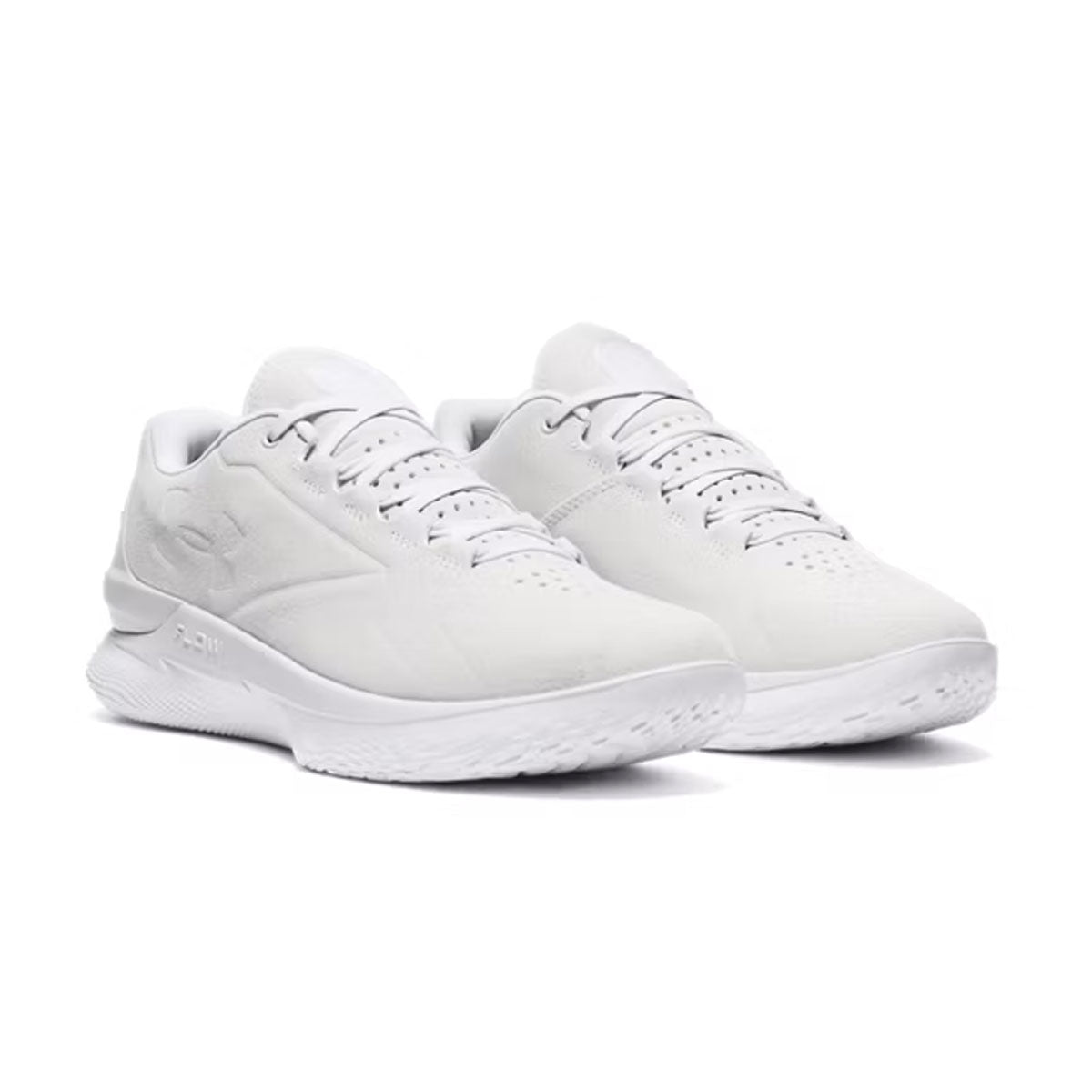 Curry 1 Low Flotro Lux 'Halo Gray' Basketball Shoes - Lightweight Performance Sneakers for Men's Indoor & Outdoor Court Play