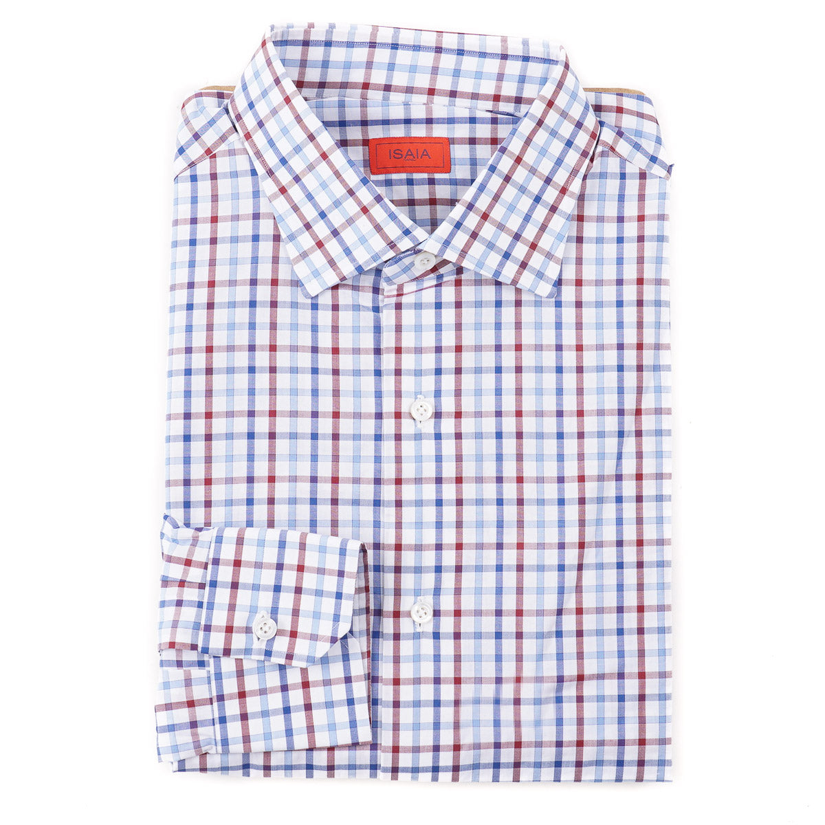 Isaia 'Italia' Regular Fit Cotton Shirt - Premium Italian Dress Shirt for Men | Business, Office & Formal Occasions