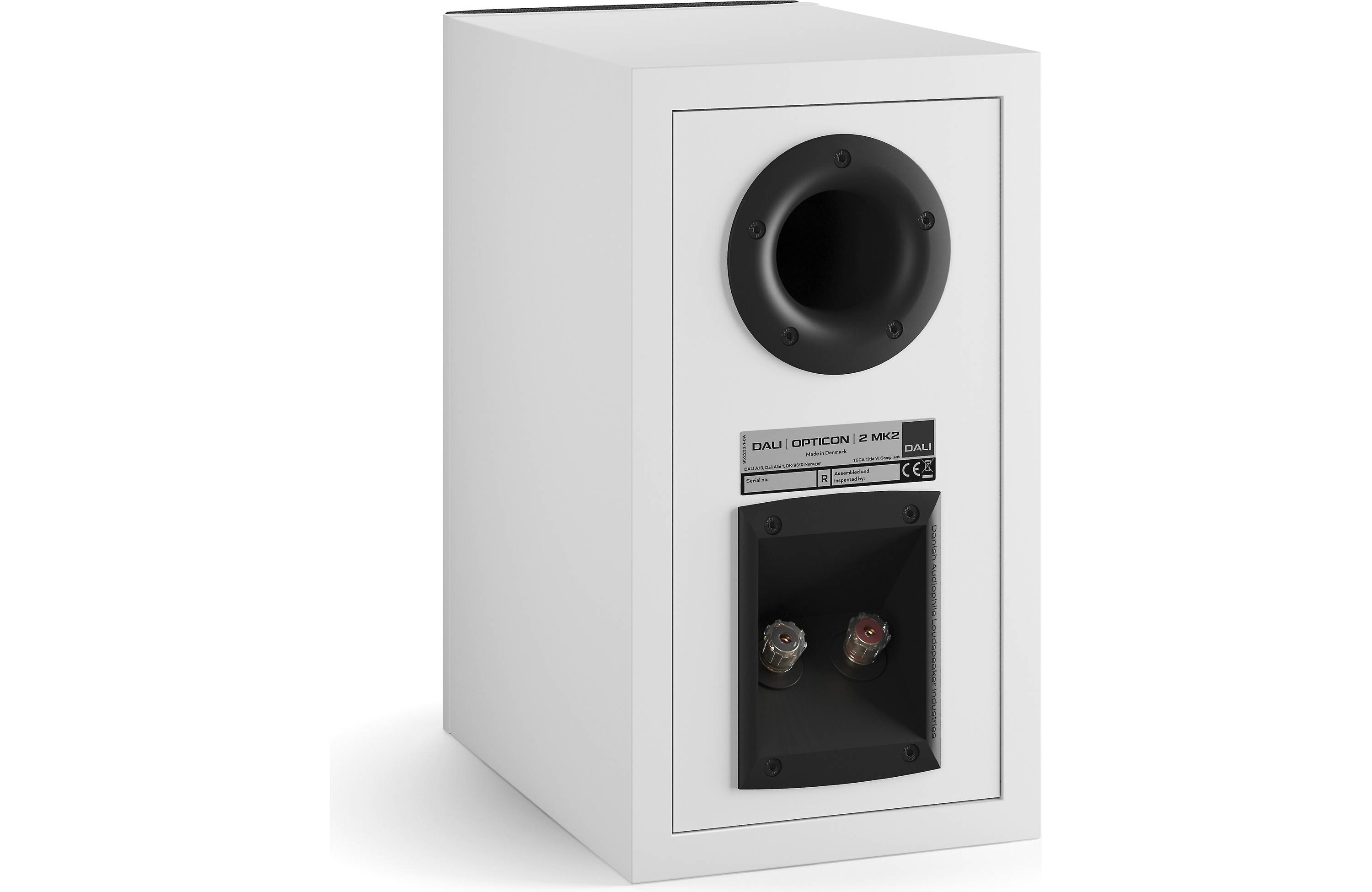 Dali Opticon 2 MK2 Bookshelf Speakers - Premium 2-Way Stand Mount Monitor Loudspeakers (Pair) for Home Audio, Studio Monitoring & Hi-Fi Systems