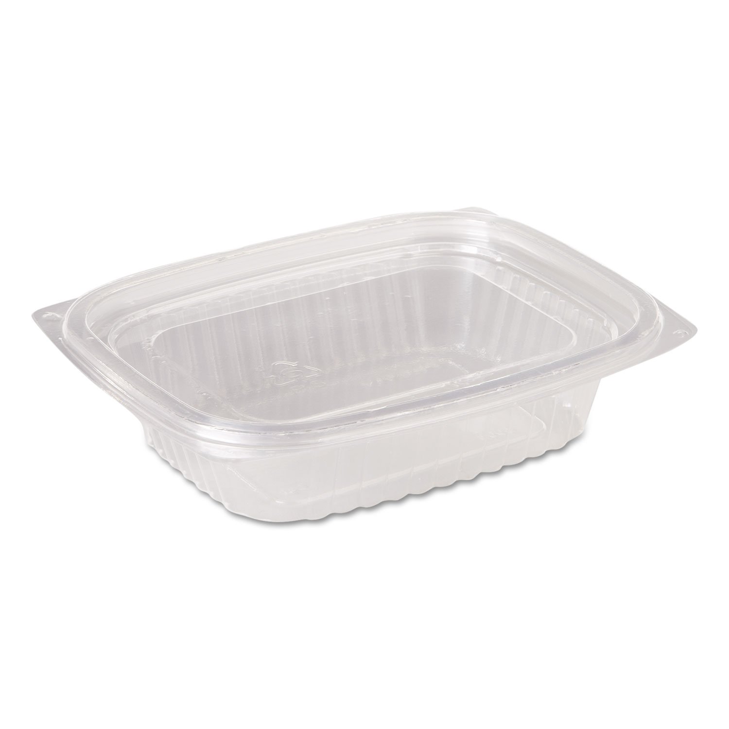 Pactiv 0CI86008 8 oz Clear Deli Containers with Lids - 5.9 x 4.9 x 1 3/8 Inches - Pack of 252 - Perfect for Food Storage, Meal Prep, and Takeout Containers