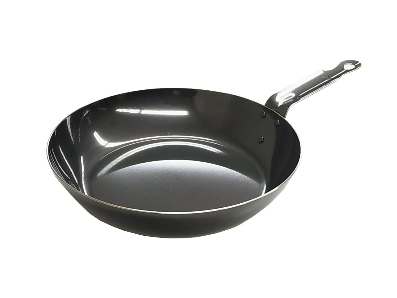 Endoshoji TKG AHL94 7.9 Inch Iron Frying Pan - 20cm Non-Stick Skillet with 8 Inch Cooking Surface, 1.6 Inch Depth - Perfect for Searing, Frying & Cooking Steak, Eggs & Pancakes in Home Kitchen
