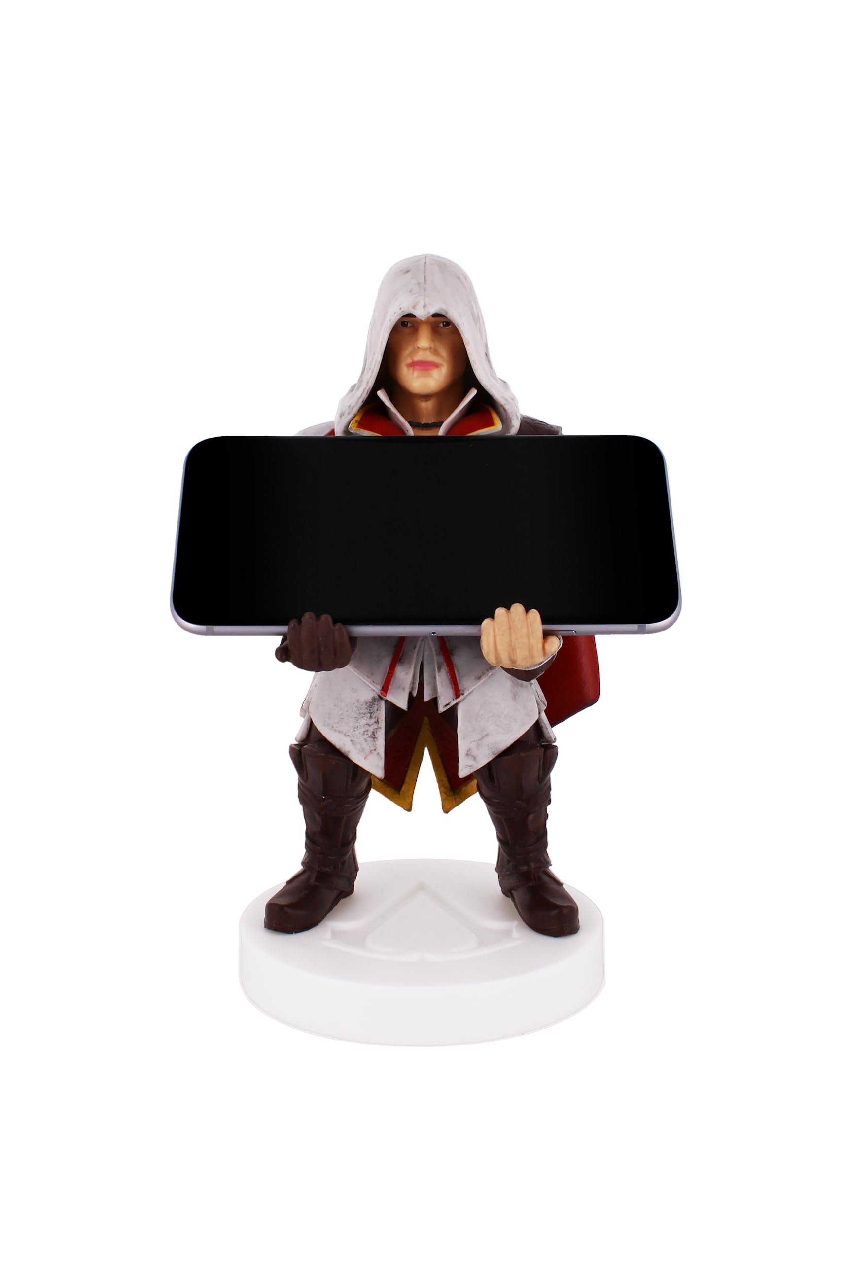 Assassin's Creed Ezio Collectible Action Figure with Controller Stand & USB Cable - 20cm Gaming Decor for PC, Console & Smartphone - Perfect for Gamers & AC Fans