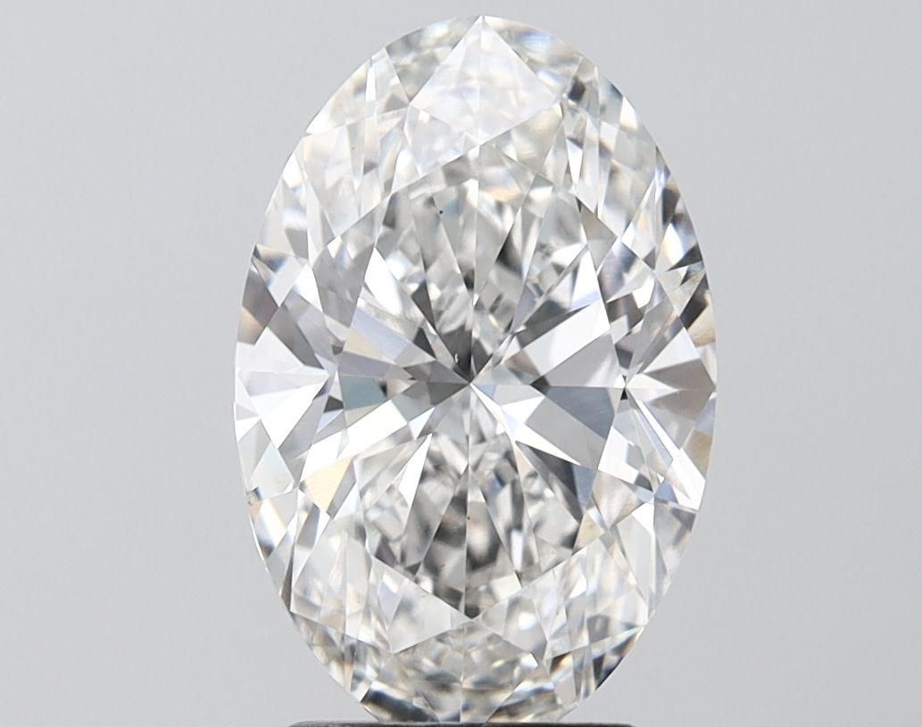 3.01 Carat Oval Lab-Grown Diamond - F Color VS1 Clarity | Elegant Engagement Ring & Wedding Jewelry