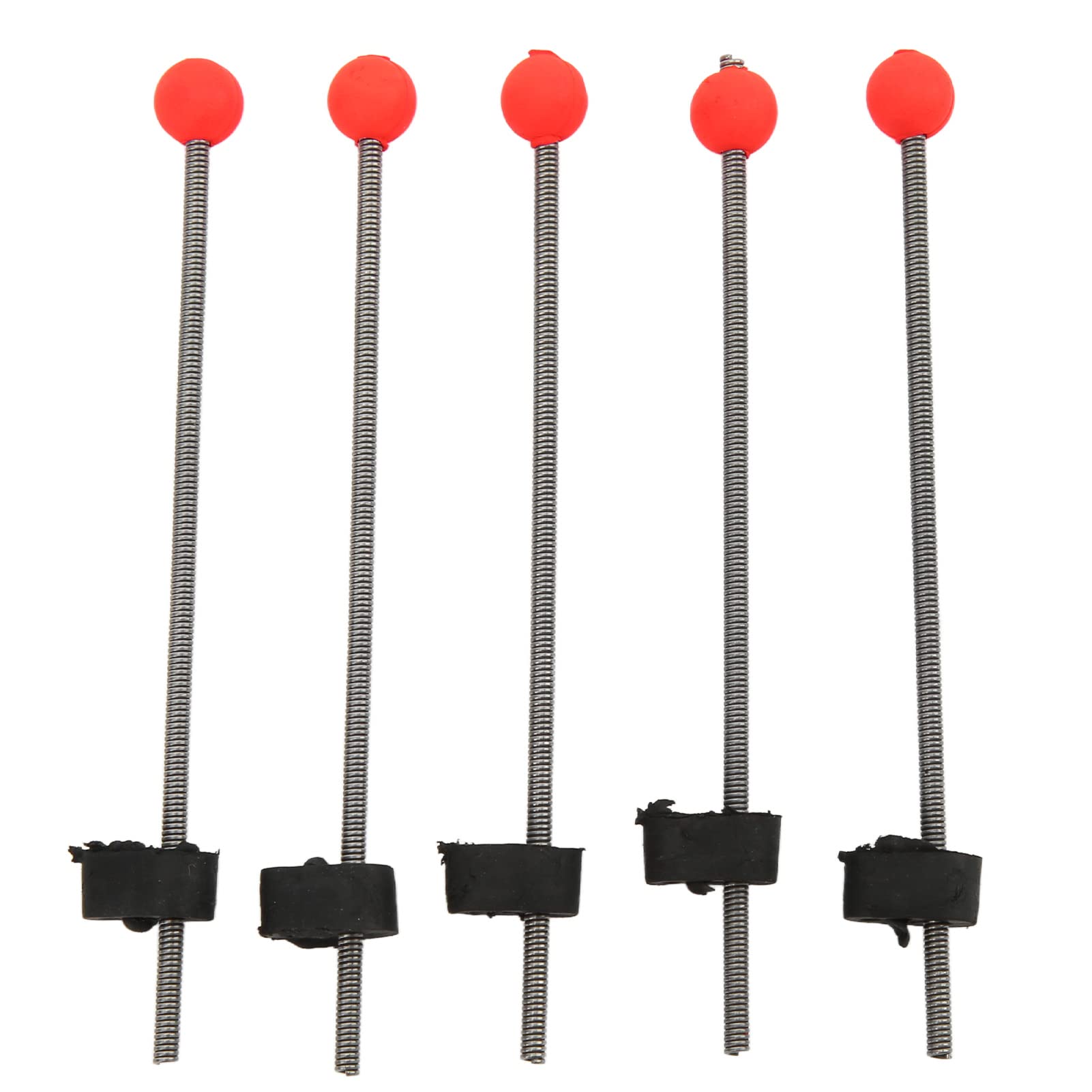 High Strength Red Fishing Rod Tip with Wear-Resistant Spring Ball - Durable for Reservoir, Lake & Outdoor Fishing - Perfect for Bass, Trout & Freshwater Anglers