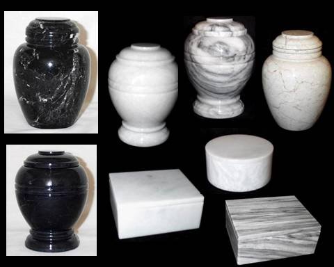 Premium Black Marble Cremation Urn for Adults - Large Stone Funeral Urn & Burial Keepsake - Perfect for Memorial Services, Home Display, or Cemetery Placement