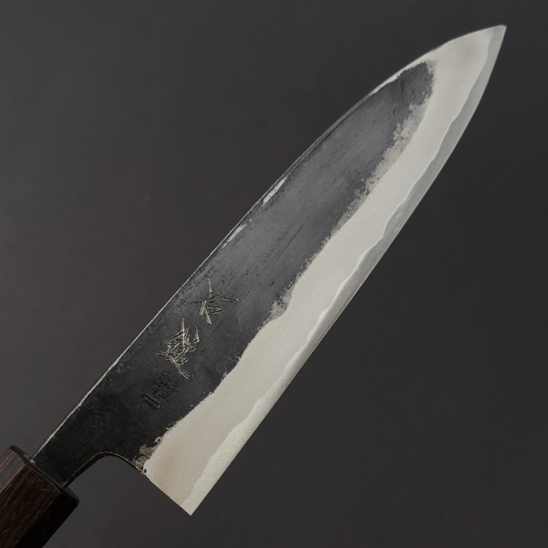 Premium Ishizuchi Blue #1 Kurouchi Honesuki Knife 165mm (6.5