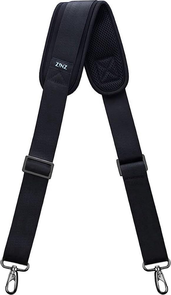ZINZ Padded Adjustable Shoulder Strap Replacement for Handbags, Totes & Messenger Bags - Comfortable & Durable Bag Strap for Women & Men - Perfect for Work, Travel & Daily Use