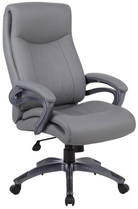 Boss Dual Layer High Back Executive Office Chair [B8661] - Ergonomic Support for Long Hours, Perfect for Home & Business Workspaces