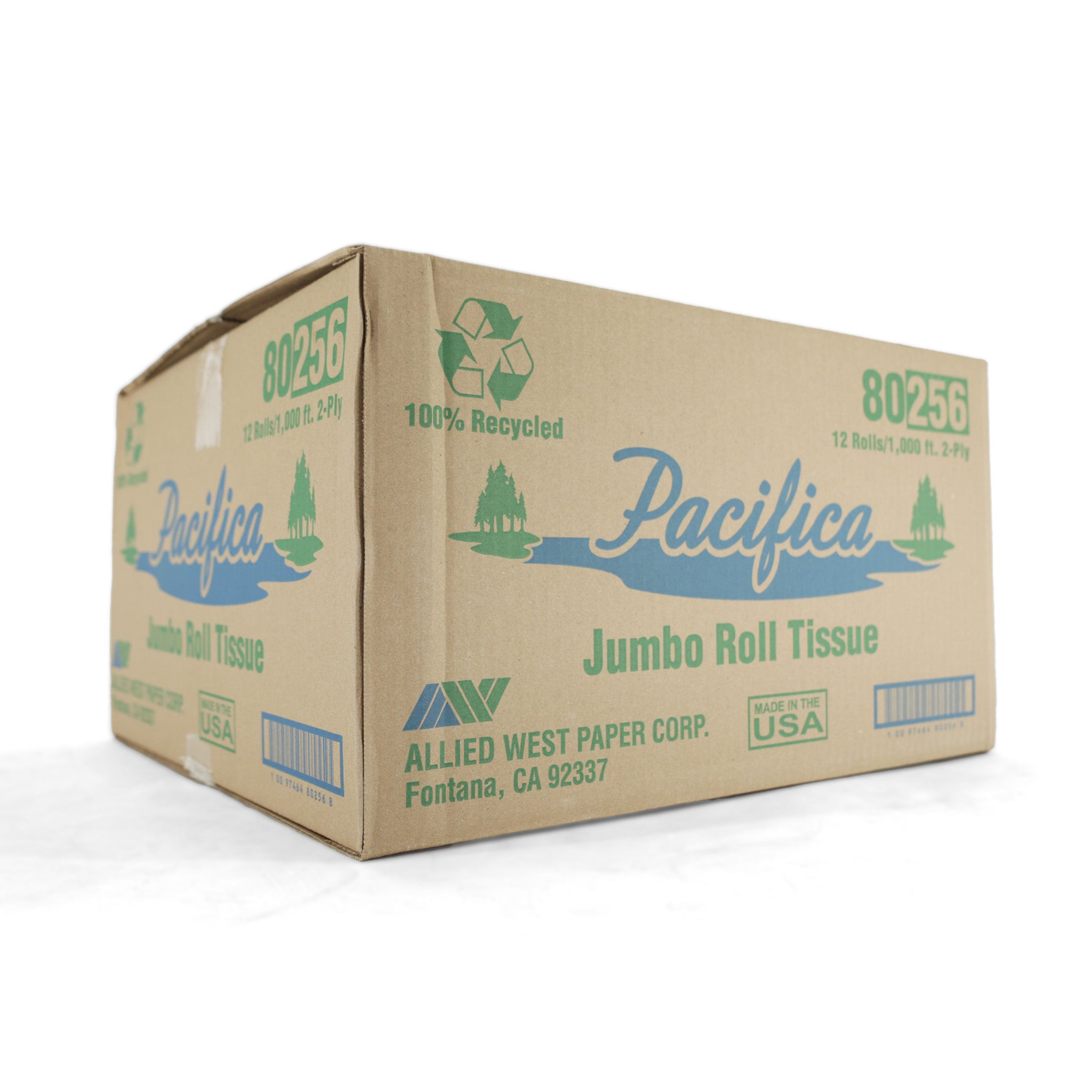 **Pacifica White Jumbo Roll Bathroom Tissue - 12 Rolls, 1000 ft - Ultra Soft & Strong Toilet Paper for Home & Office Use**    (Optional addition for specific use cases: *Perfect for Bulk Storage, High-Traffic Restrooms, or Emergency Preparedness Kits*)