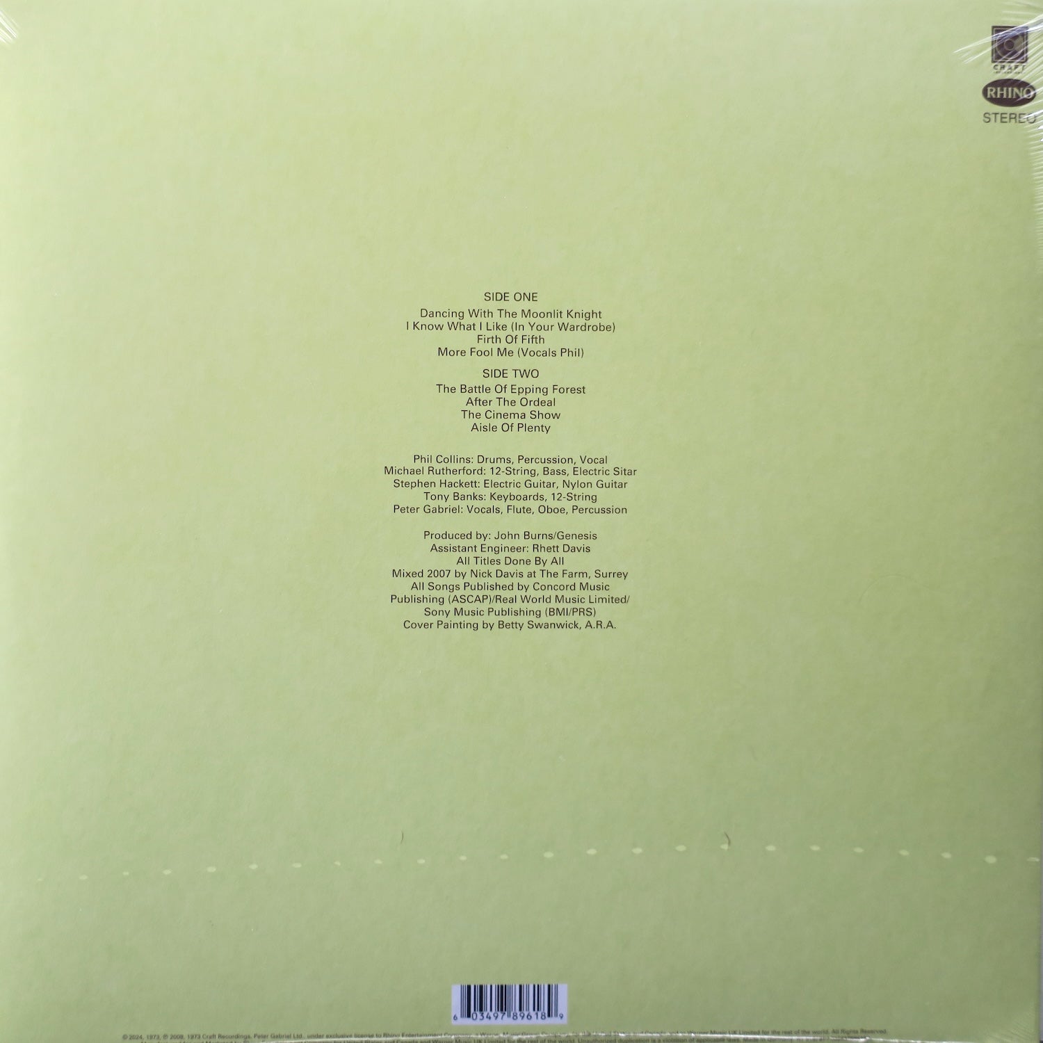 Genesis 'Selling England By The Pound' Vinyl LP Record (1973 Original Pressing, Progressive Rock) - Perfect for Vinyl Collectors & Classic Rock Enthusiasts