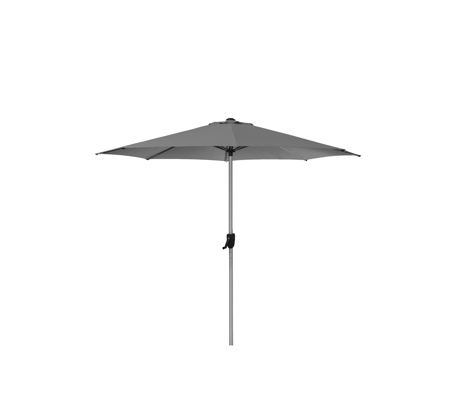 3M Crank Operated Sunshade Parasol - Large Outdoor Patio Umbrella for Garden, Poolside, and Beach Use