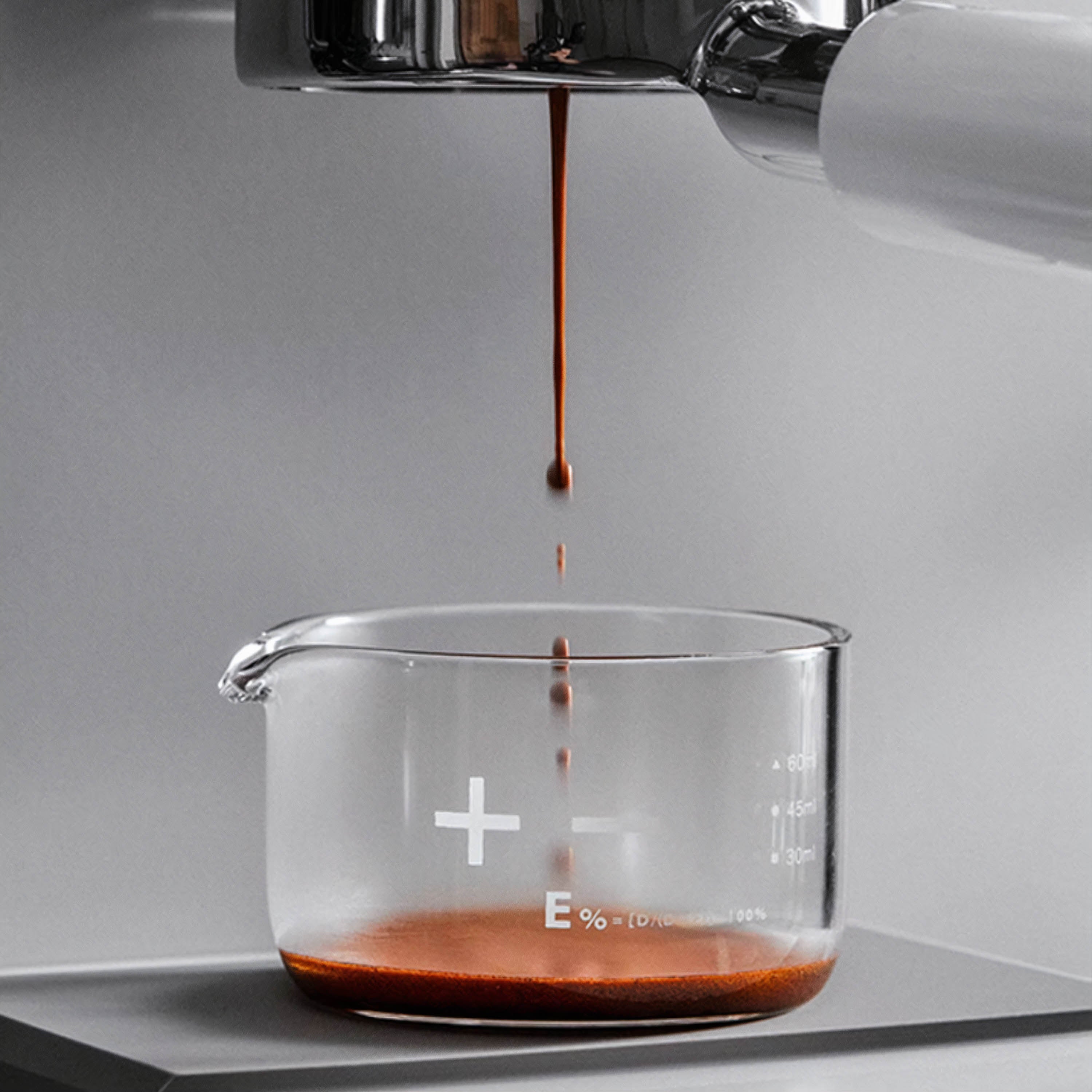 Precision Espresso Shot Glass with Measuring Scale - Perfect for Coffee Brewing, Cocktail Mixing & Kitchen Measuring