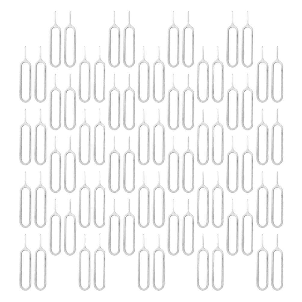 UKCOCO 400Pcs SIM Card Ejector Tool Kit - Phone & Tablet SIM Tray Removal Pin Key for iPhone, Samsung, iPad - Perfect for Travel, Tech Repair & DIY Accessories