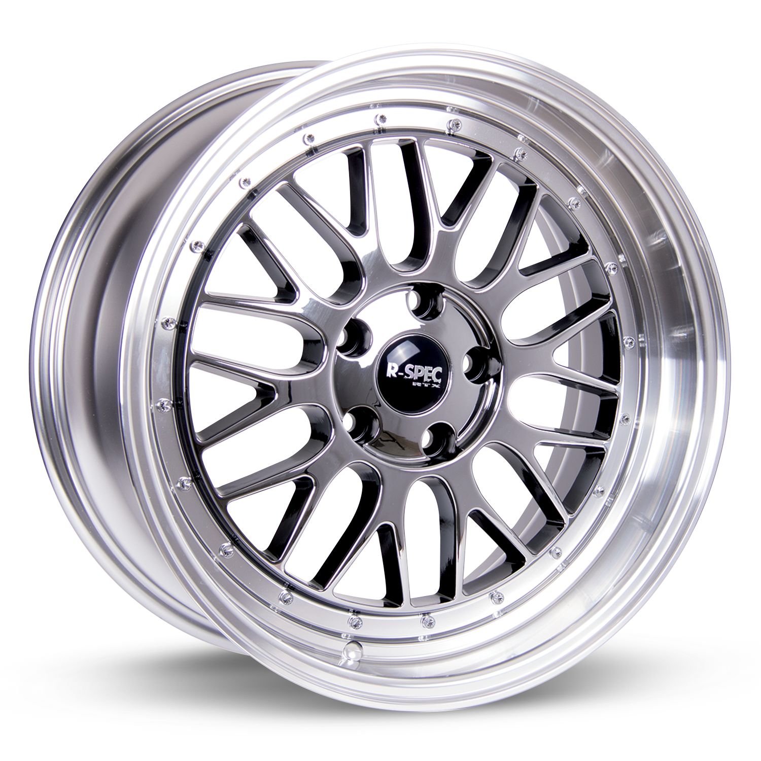 AMAZE II 17x7.5 Alloy Wheels - 5x114.3 Bolt Pattern, 40mm Offset, 73.1mm Center Bore - Perfect for Honda Civic, Toyota Camry & Other Sedans (Street & Performance Use)