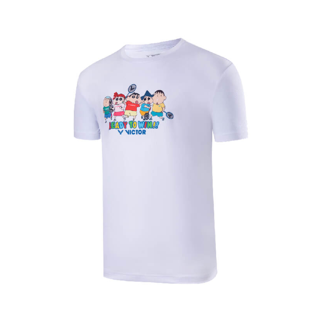 Victor T 403CS Crayon Shinchan Unisex T-Shirt - Anime Cartoon Graphic Tee for Men & Women - Casual Wear for Cosplay, Gifts & Everyday Outfits