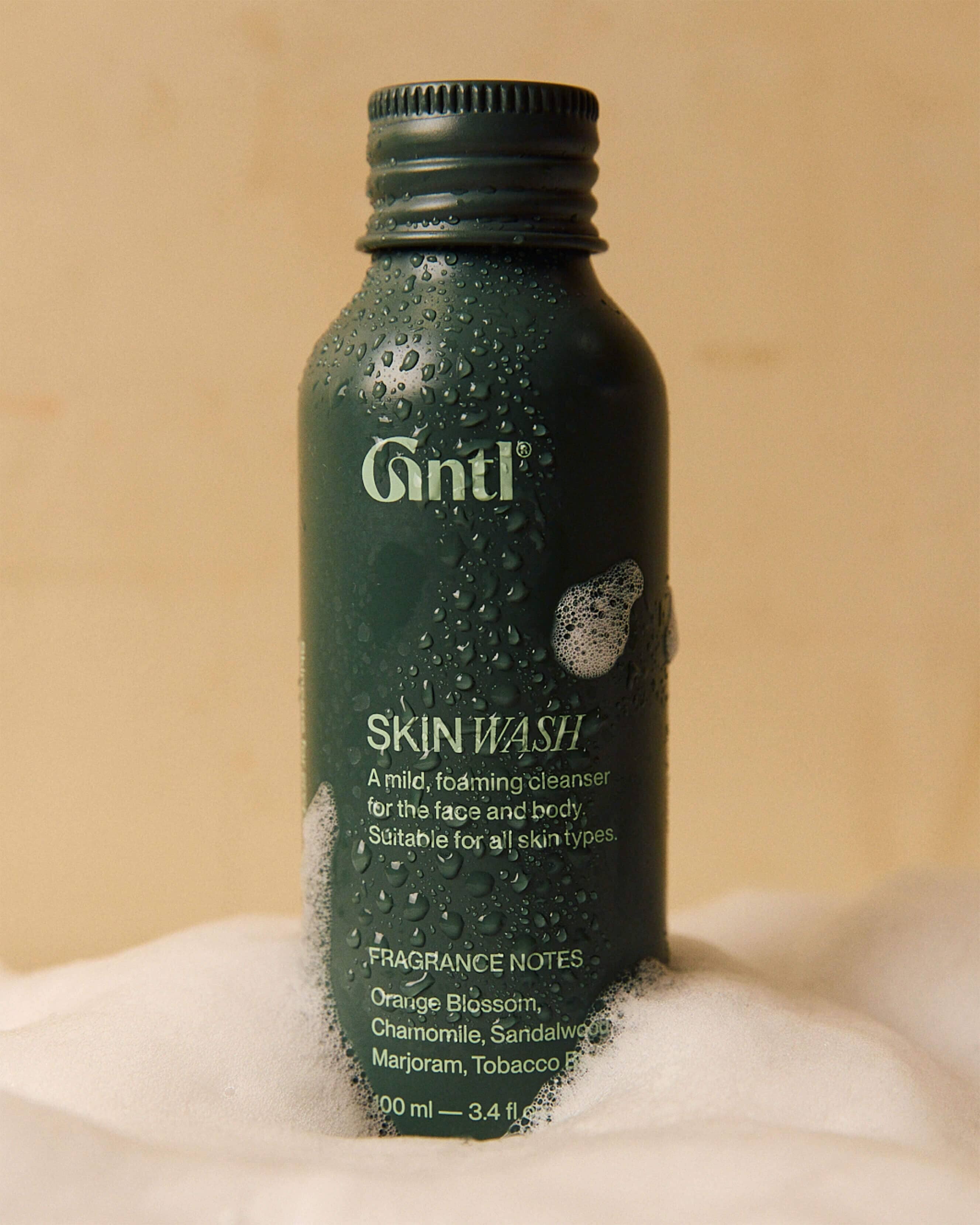 Gentle Skin Wash for Face & Body - Hydrating & Soap-Free Cleanser for Sensitive Skin | Daily Use, Post-Workout & Travel-Friendly