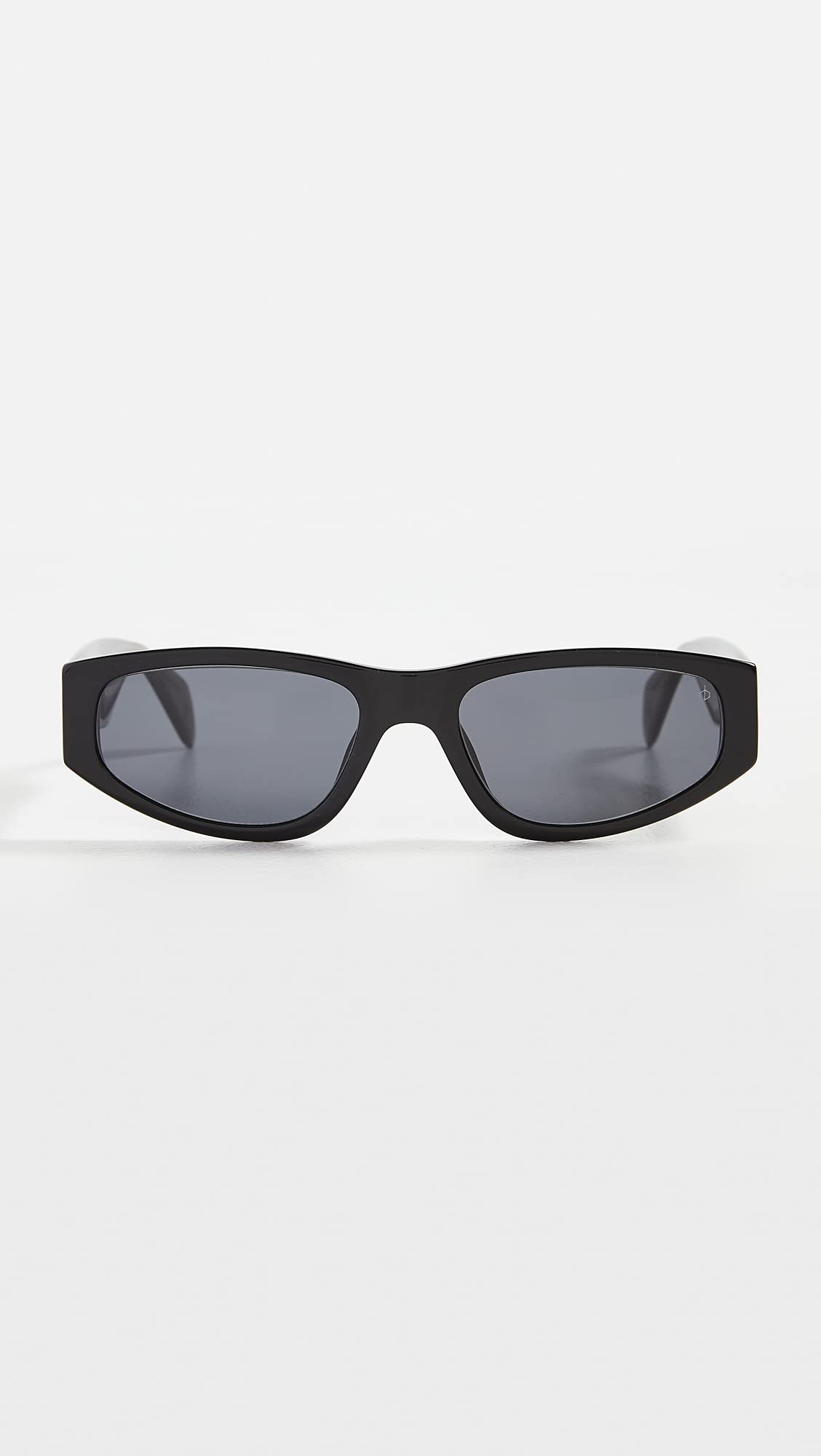 Rag & Bone Women's RNB 1047/G/S Black Grey Sunglasses - Stylish UV Protection Shades for Outdoor Activities, Beach & Driving