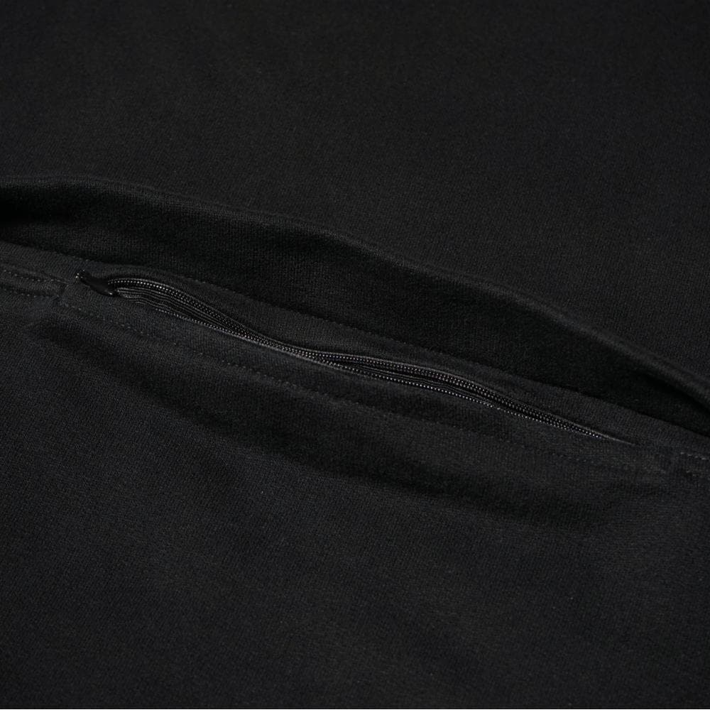 HAP Oversized Hoodie for Men & Women - Black Unisex Pullover Sweatshirt - Cozy & Stylish for Casual Wear, Loungewear, and Street Fashion