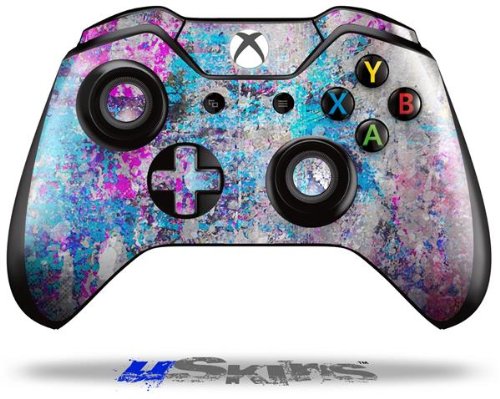 WraptorSkinz Vinyl Skin Wrap for XBOX One Original Wireless Controller - Graffiti Splatter Design | Protective Decal Cover | Gaming Accessories for Enhanced Grip & Style