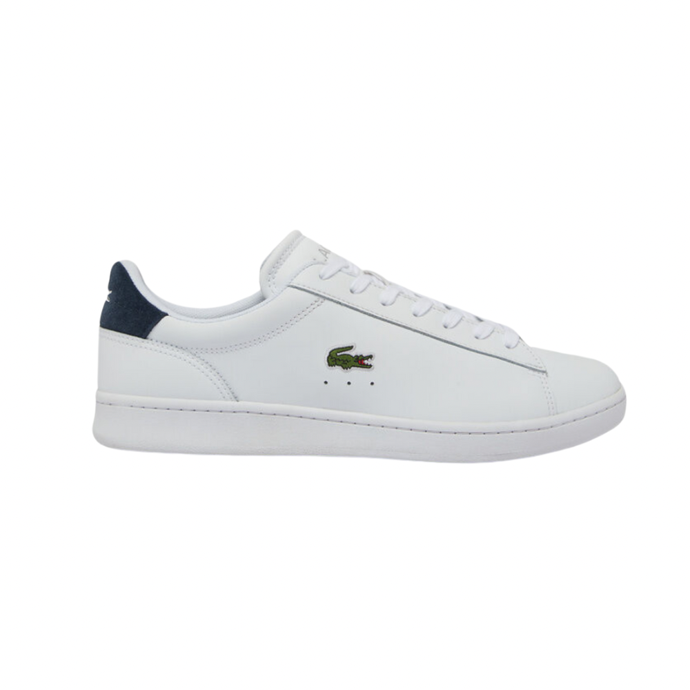 Lacoste Carnaby Set 224 1 SMA White Navy - Stylish Men's Sneakers for Casual Wear & Sports | Perfect for Everyday Outfits & Gym Sessions