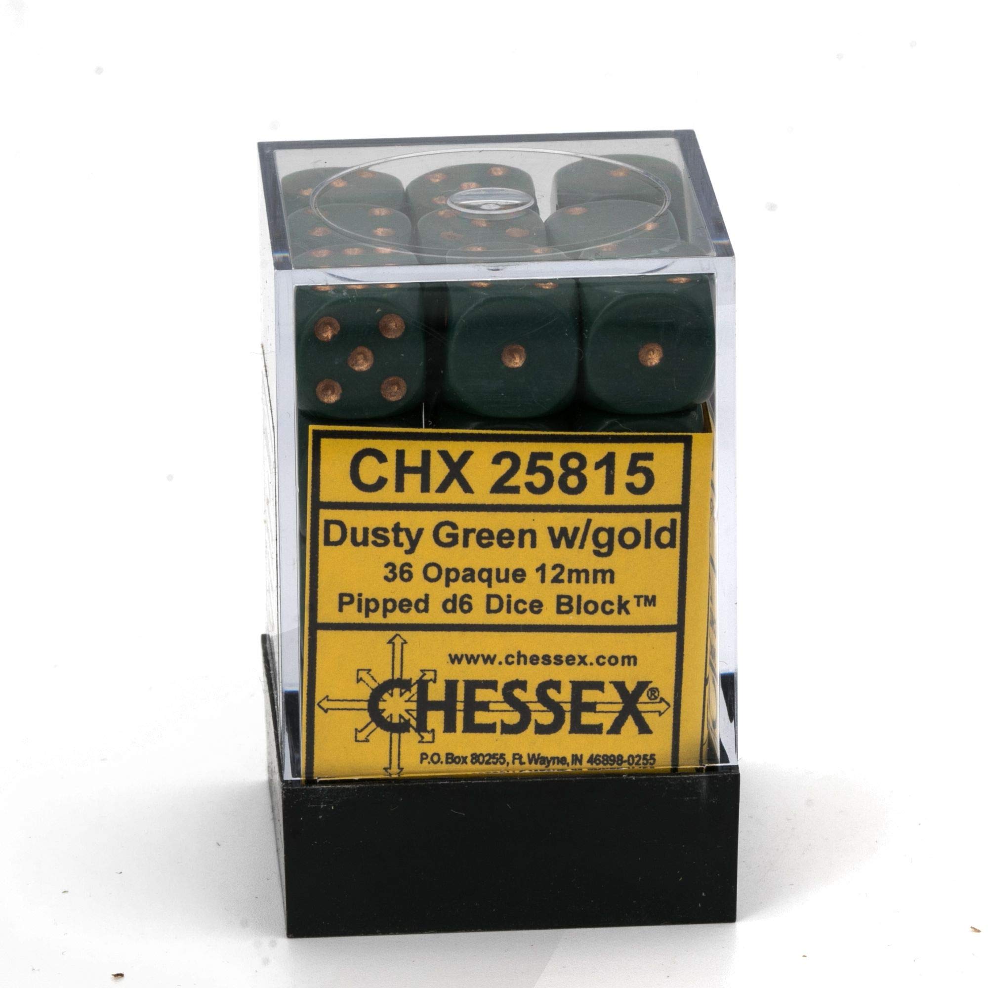 Chessex 25815 Premium Dice Accessories for Tabletop RPG Games - Perfect for Dungeons & Dragons, Pathfinder & Board Game Enthusiasts