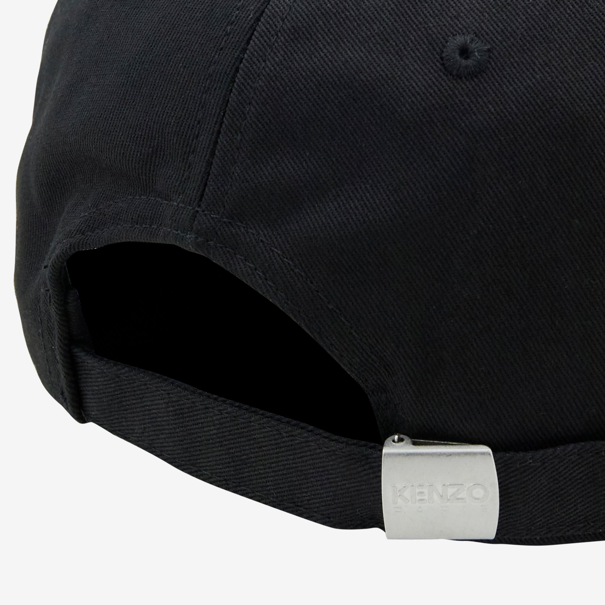 KENZO UTILITY Embroidered Baseball Cap - Black Cotton Adjustable Hat for Men & Women | Perfect for Outdoor Activities, Sports & Streetwear Fashion