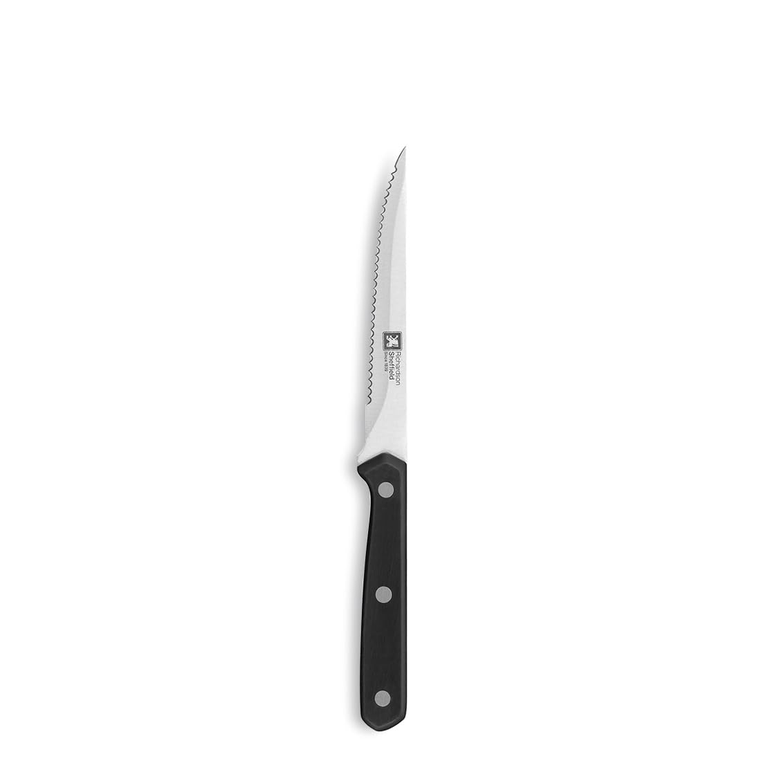 Premium Richardson Sheffield 6-Piece Cucina Knife Set with Wooden Block - Professional Kitchen Knives for Chefs & Home Cooking - Perfect for Slicing, Dicing & Food Prep