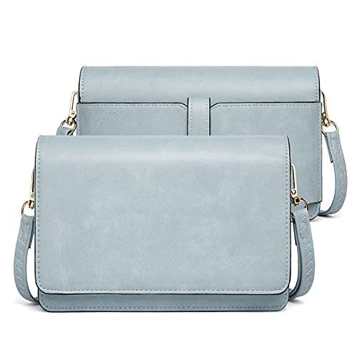 BROMEN Women's Designer Leather Tote Bag - Large Shoulder Bag with Crossbody Strap & Wristlet Wallet - Fashionable Work Purse for Office, Travel & Everyday Use