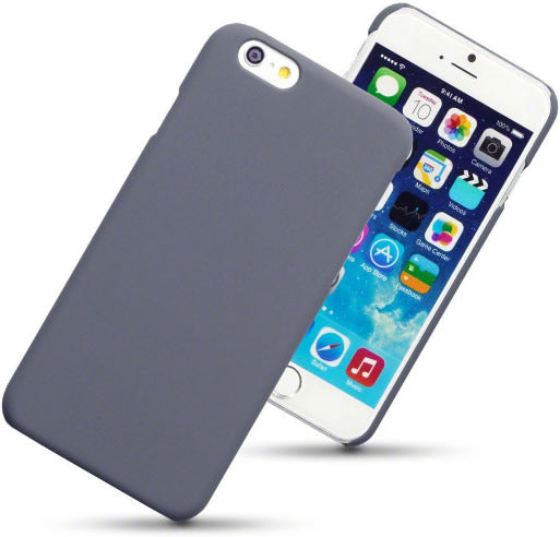 Apple iPhone 6 / 6S Hybrid Shockproof Case with Rubberized Finish - Durable Grey Protective Cover for Everyday Use, Travel & Outdoor Activities