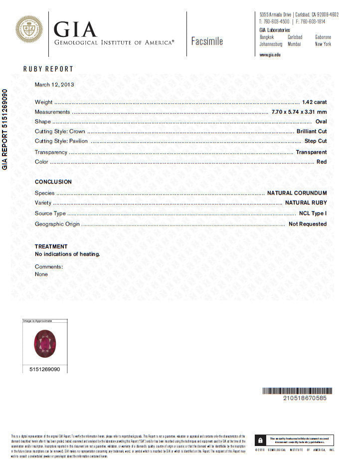 2.60CT GIA Certified Natural Oval Vivid Red Ruby & Diamond Cocktail Ring in 18K Gold - Perfect for Evening Parties, Weddings & Special Occasions