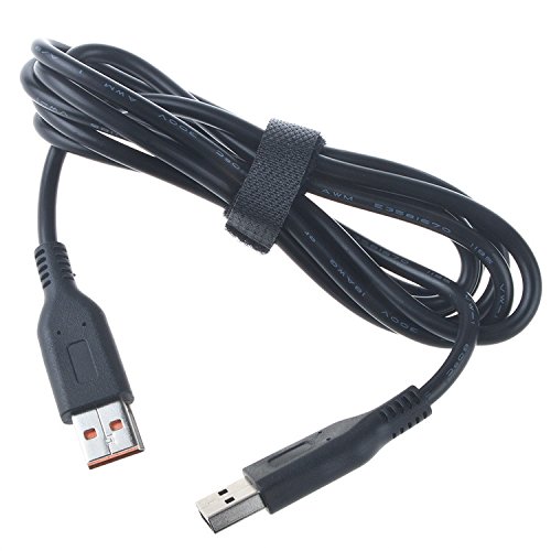 ABLEGRID 1.8M (6 Feet) USB Charger Power Cable for Lenovo Yoga 900/Yoga 700 11 14 Slim Travel ADL65WDB - Fast Charging Cord for Laptops, Perfect for Home, Office & Travel Use