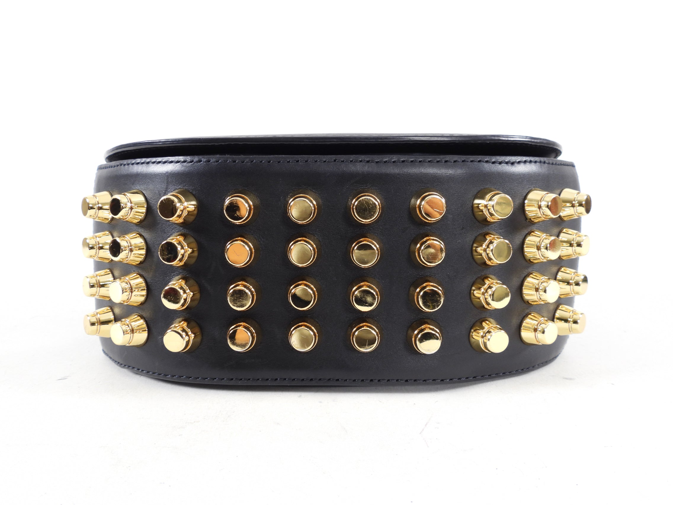 Alexander Wang Black Leather Stud Lia Bag - Stylish Designer Handbag for Women | Perfect for Work, Evening Out & Travel