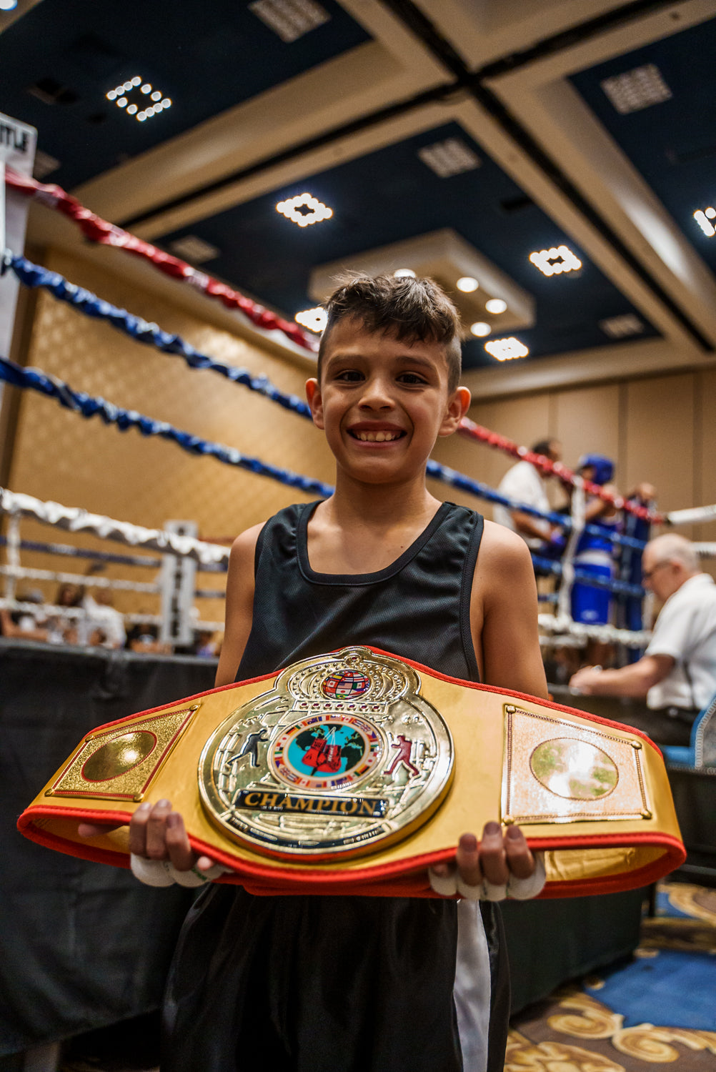 TITLE Boxing Gold Flash Championship Belt - Premium Boxing Accessory for Training & Competitions | Perfect for Boxing Gyms, Fighters & Collectors