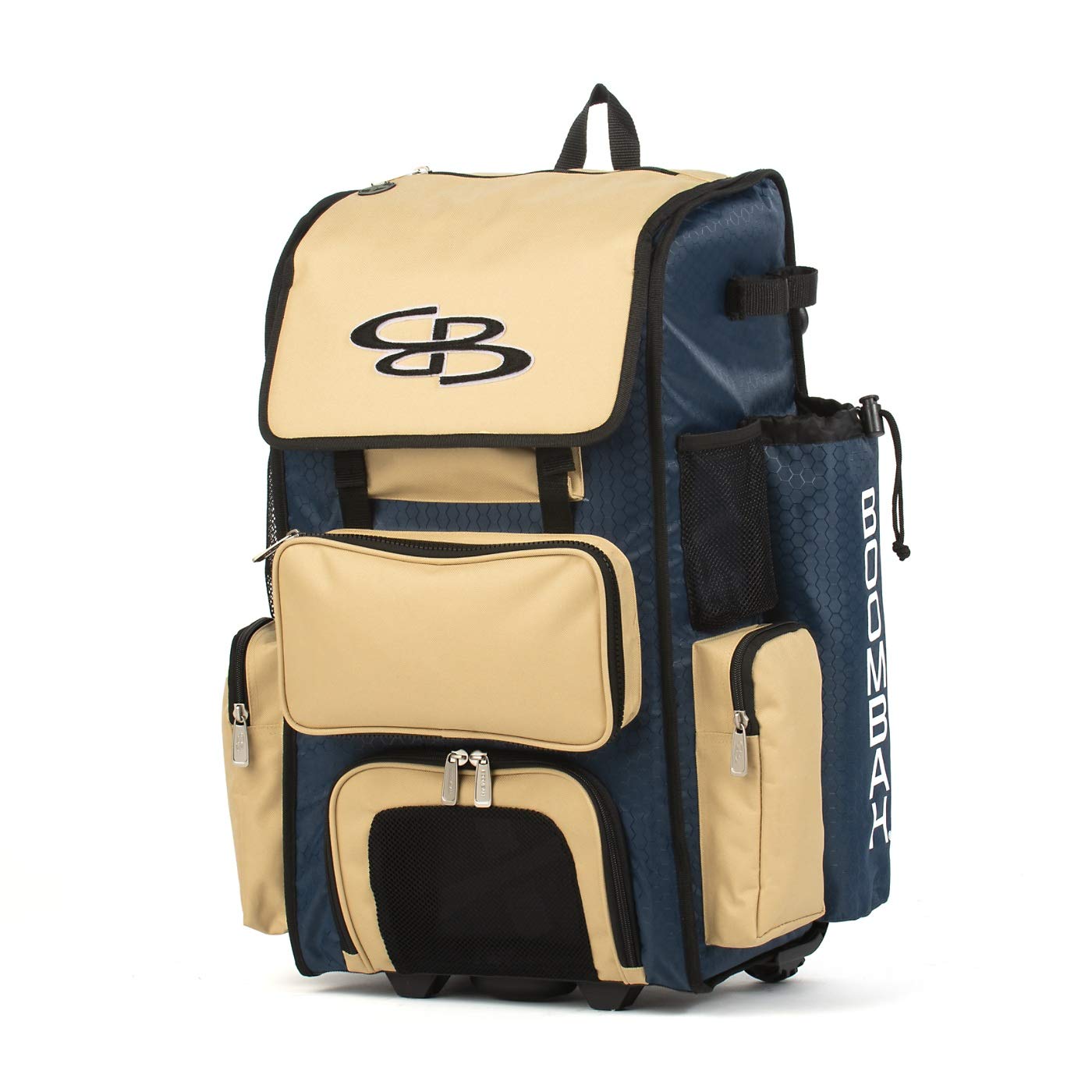 Boombah Rolling Superpack 2.0 Baseball Softball Equipment Bag with Wheels - 23.5