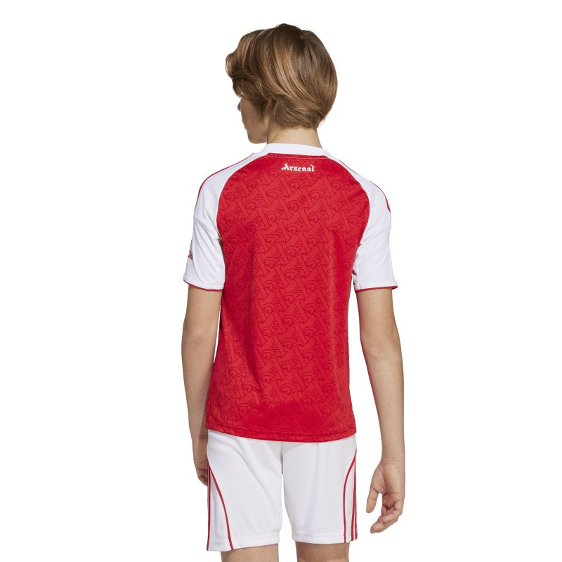 Adidas Arsenal 25/26 Home Kids Soccer Jersey - Official Football Kit for Boys & Girls - Perfect for Match Day & Fan Support