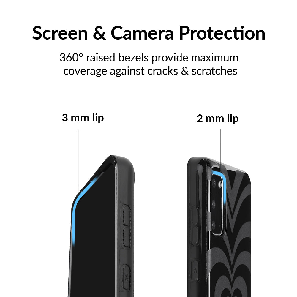 Sweethearts Noir Samsung Phone Case - Elegant & Durable Protective Cover for Samsung Galaxy - Perfect for Everyday Use, Travel & Gifting