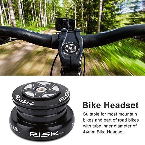 Premium Bearing Headset with Sealed Cartridge Bearings & Durable Aluminum Alloy Frame - Perfect for Mountain Bikes, Road Bikes & BMX Cycling